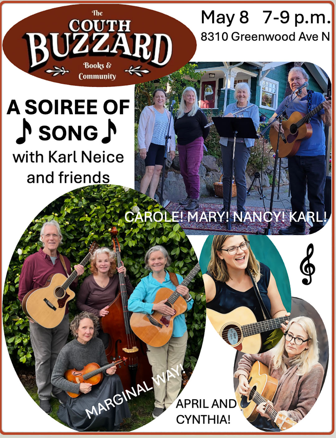A Soiree of Song at Couth Buzzard